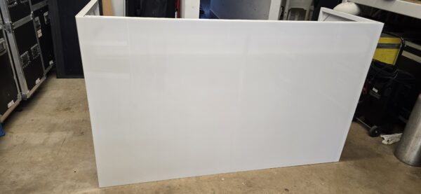 White Acrylic DJ Booth Rental Miami - Image 5