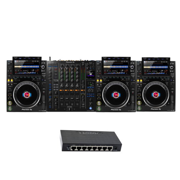 3x CDJ-3000 and DJM-A9 Rental Package