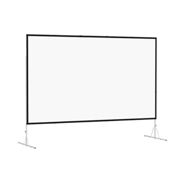 Da-Lite Fastfold 7.5' x 10' Projection Screen (Front-Rear) - Skirt Optional