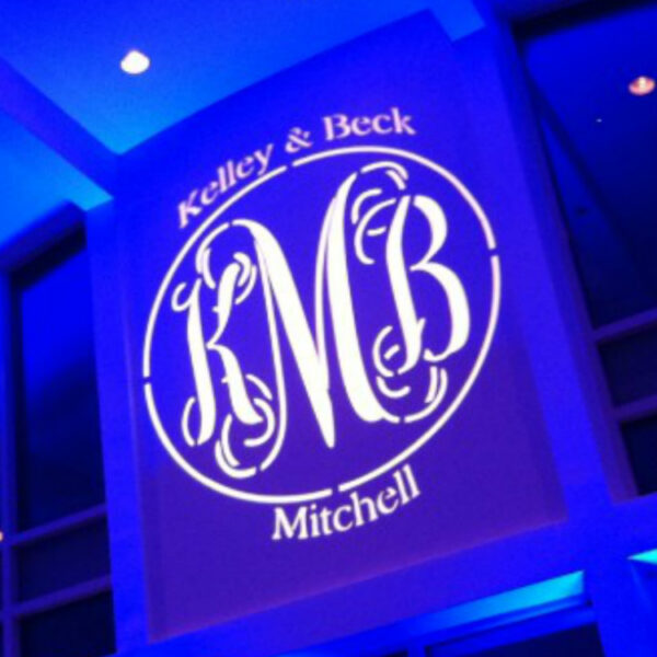 Custom Monogram & Gobo ProjectionLighting Package - Image 3