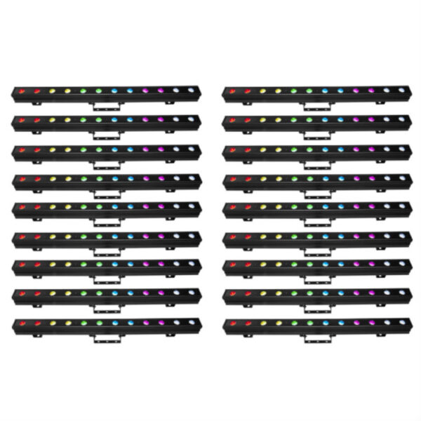 18-Piece LED Up Lighting Rental Package (36" Fixture)